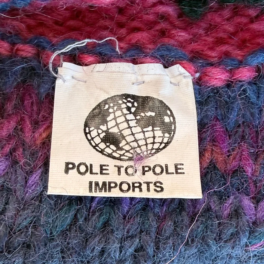 Colorful Knit Pom-Pom Wool Hat